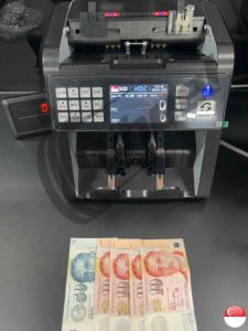 ✅ SG INSTOCK - MONEY NOTE COUNTER/MONEY MACHINE COUNTING : SG PLUG