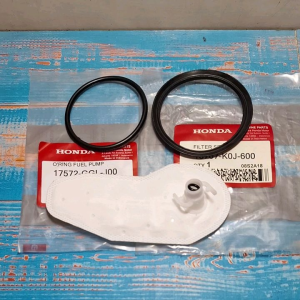 Paket Filter saringan plus seal oring fuel pump honda Genio beat delux beat new beat street new