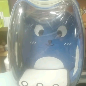 Balo Vận Chuyển Chó Mèo Trong Suốt Hình Tai Mèo Phù Hợp Cho Pet Dưới 7kg - Méng Xinh