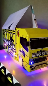 Truk Oleng Miniatur Bos Kecil: Variasi Lampu Terpal & Non Terpal