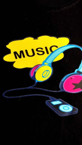 Kaos Crop Anak Perempuan 1-11 Tahun Music K-pop KoreanStyle Berkualitas