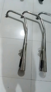 APR POWER PIPE FOR YAMAHA YTX 125 WITH STOPPER WITH SILENCER