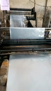 Plastik PE jumbo tebal 05 UK 5meter × 120cm model sarung