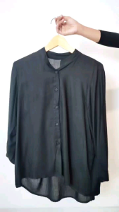 Kemeja Wanita Model Terbaru Basic Atasan Motif Ghea Blouse