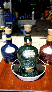 Vỏ Chai Chi Vas 21 Chai Gốm Có 3 Màu Rất Đẹp.