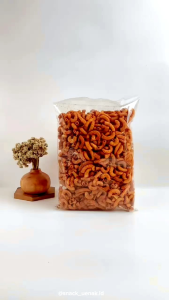 SNACK KILOAN MAKARONI BANTET EXTRA HOT 500 GRAM | CEMILAN MURAH MAKASSAR