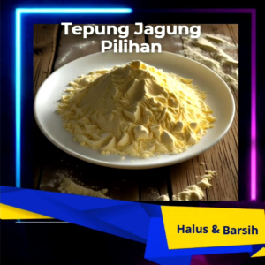 tepung jagung/tepung jagung kuning/yellow corn flour/tepung kue/jagung murni. 500 dan 1000gr