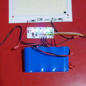 แผงวงจรแบบแยกควบคุมแผงไฟ LED โซล่าเซลล์แบบแยกส่วน 3.2v