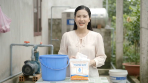 bột xử lý nước giếng thanh mai giá rẻ vẫn được chất lượng tuyệt vời 1 bịch sử dụng cho 6000 lít nước đạt chuẩn nước sinh hoạt