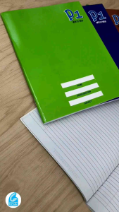 P1 Writing Notebook- Plain Color Cover80 Leaves