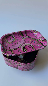 Rolling tray with storage