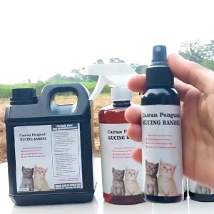 Pengusir Kucing Liar Bandel Pup Kencing Cakar² Sofa Sembarangan Tempat 250ml Reffil Gratis 100ml