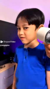 Kipas Mini Turbo AOKI – Angin Kencang Hemat Daya Baterai Awet – Portable 3 Kecepatan USB Charging Baterai Tahan Lama