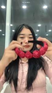 Headband Rodenrose Bando Korea Bandana Bunga Mawar by Velmorra