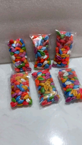 Biji Dakon / Congklak Warna Warni isi 100 pcs Per Bungkus