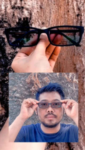 frame kacamata photocromic minus cylinder anti radiasi pro design frame kacamata laki laki metal frame Eyewear glasses lensa plastik