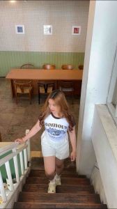 NOMOLU - Crop Top Tee Kaos Wanita Vol.04 Venomous Paws