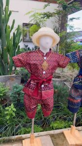 🚙ส่งไว⚡️ชุดไทยประยุกต์เด็ก รุ่นพี่หมื่นมาใหม่⚡️ชุดไปวัด ไปโรงเรียน⚡️💓