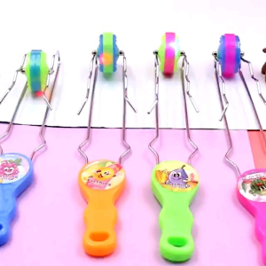 Mainan viral baru NEW crazy flashing gyro wheel yoyo gasing roda magnet gangsing super Magic lampu
