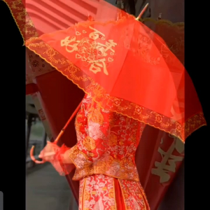 【现货】🌟结婚新娘伞🌟 WEDDING UMBRELLA🌟 - 婚庆用品/结婚用品/结婚必备/女方用品/嫁妆/陪嫁/挡煞/雨伞
