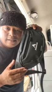 Tas pinggang dan slempang waistbag EIGER waterproof pria wanita termurah