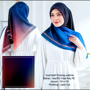 hijab segi empat.hijab sublim hijab voal sublim