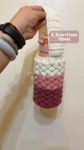Xiaoyu Mami Store handmade crochet bottle cover 晓宇妈咪工坊手工钩织水瓶套