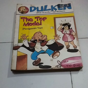 Komik Lebar Dulken Biar Gundul Tapi Beken Bilingual Inggris Indonesia Terbitan Grasindo