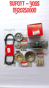 PAKET CVT KOMPLIT HONDA BEAT KARBU VANBELT KVY KIPAS KVY RUMAH ROLLER ASSY KVY BEAT KARBU SCOOPY KARBU SPACY KARBUBY20250008 BUFOTT YOSS