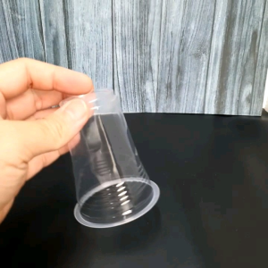 Gelas aqua / gelas plastik / gelas plastik aqua 220 ml 9oz cup merk sip tebal / gelas kopi isi 50pcs