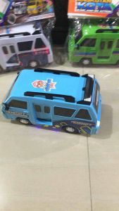 Mainan Mobil ANGKOT BUMP&GO jalan otomatis ada lampu dan musik
