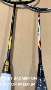 Raket Badminton Victor Auraspeed 100X & Raket Bulutangkis Victor Thurster F 30Lbs