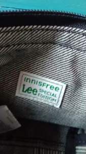 กระเป๋าผ้า Lee แบบซิปรูด สินค้าใหม่แท้