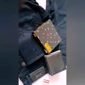 New: Dompet Kulit Pria Lipat 4 Ruang/Dompet kulit Asli pria Termurah Cod