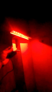 lampu led aquarium 5v merah 6mata