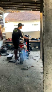 KNALPOT FIZR STANDAR RACING ORIGINAL APING MUFFLER