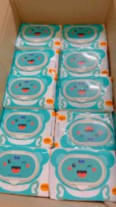COMBO 10 gói Khăn giấy ướt BABY WIPES. Loại 365g không mùi không cồn an toàn cho trẻ. Khăn giấy khổ lớn tiện dụng.