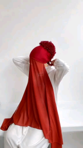 Pashmina Oval Inner Turkey Premium /Pashmina Instan
