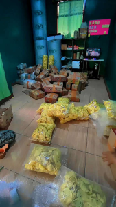 Comring 1kg / keripik Comro Kering Rasa Daun bawang / Keripik Singkong / gemblong Khas Ciamis