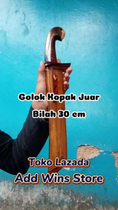 Golok Kopak Rawing Handel Kayu - Golok Asli Cibatu Kuat dan Tajam Kayu Juar