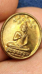 เหรียญพระพุทธเมตตาประทานพร เล็กจิ๋ว หลวงปู่จำเนียร สำนักสงฆ์ต้นเลียบ จ.สงขลา