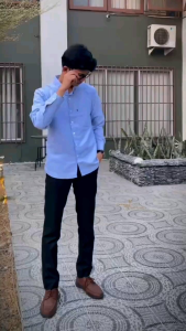OXFORD BASIC Kemeja Oxford Polos Panjang Dan Pendek Kemeja Biru Muda Prabowo Gibran Kemeja Casual Pria Kemeja Formal Pria