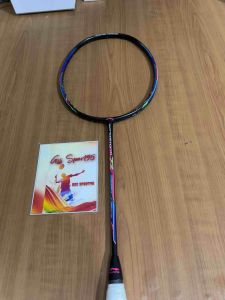 Raket Badminton Lining Windstorm 72 Black: Ringan, Kuat & Desain Ergonomis