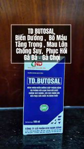 TD Butosal 100ml Thuốc bổ tiêm kích tăng lực nhanh hừng phục hồi bổ máu cho gà heo