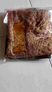 Satu Set Kebaya Ice Coffee Lengan Panjang