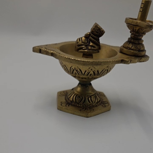 Brass Pradosha Vilakku || Antique Pradosh Lamp with Lingam and Nandhi | Pradosha Deepam bs227