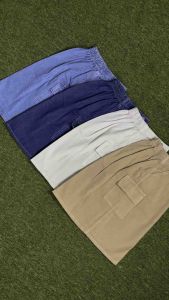 Jinskids Long Skirt Cargo - Highwaist Rok Panjang Cargo Jeans Anak 2 - 9 tahun