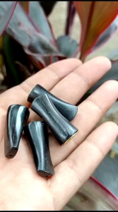 once kayu kelor hitam super mini pajang 3cm