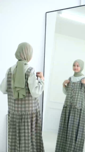 v31 GAMIS OVERALL SET INNER CUTETRIK ANAK  PEREMPUAN  KATUN REMAJA TANGGUNG TERBARU