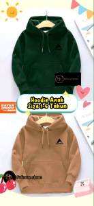 SWEATER HOODIE POLOS   TERMURAH anak  laki laki /perempuan  ( 2-11 tahun)